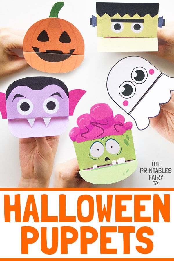 Cut Out Printable Halloween Crafts
