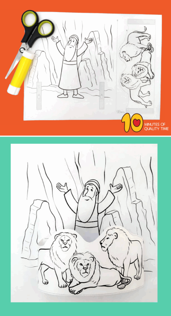 Daniel In The Lions Den Crafts Printables