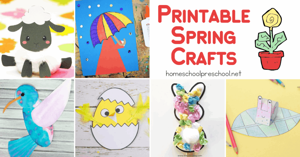 Discover Fun Easy Printable Spring Crafts For Kids