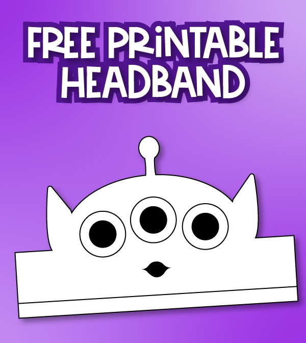 DIY Toy Story Alien Headband Craft For Kids
