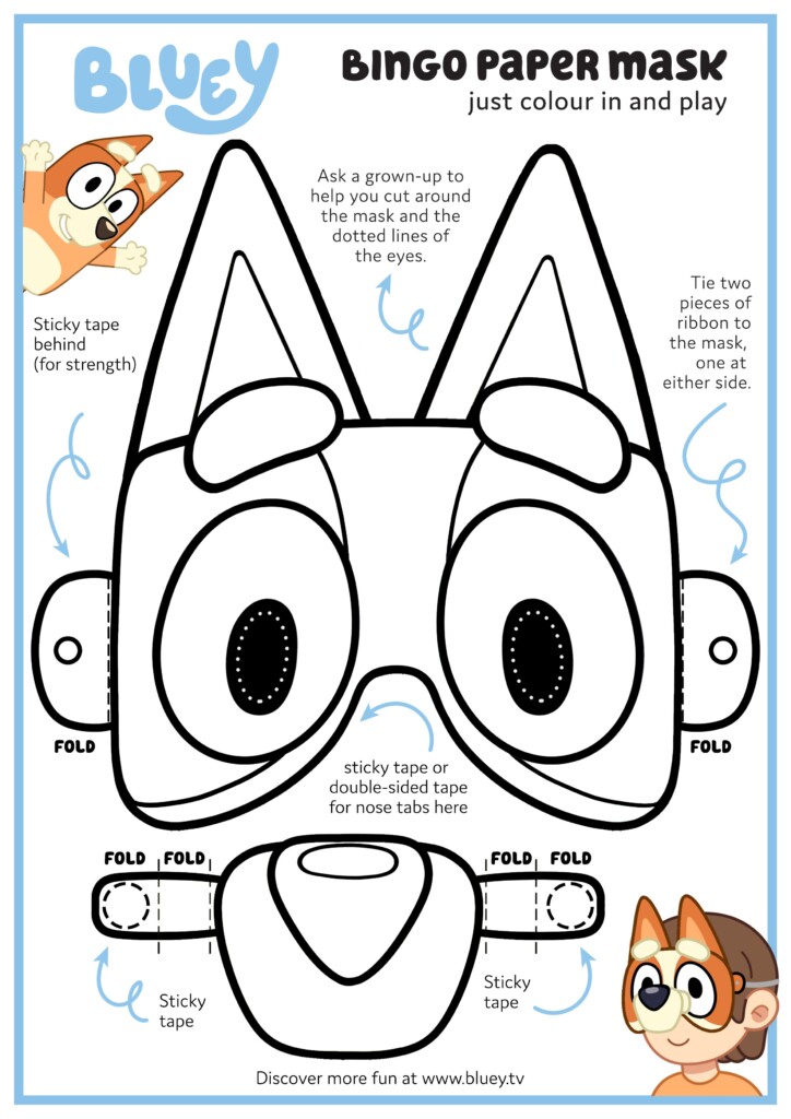 Download Fun Activities And Color ins To Print Out And Play With Bluey 