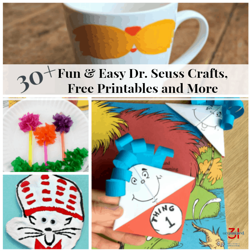 Dr Seuss Crafts Printable
