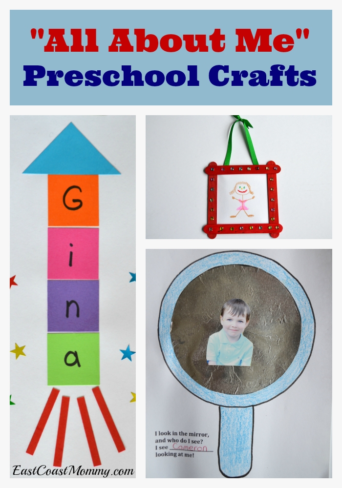 East Coast Mommy quot All About Me quot Preschool Crafts