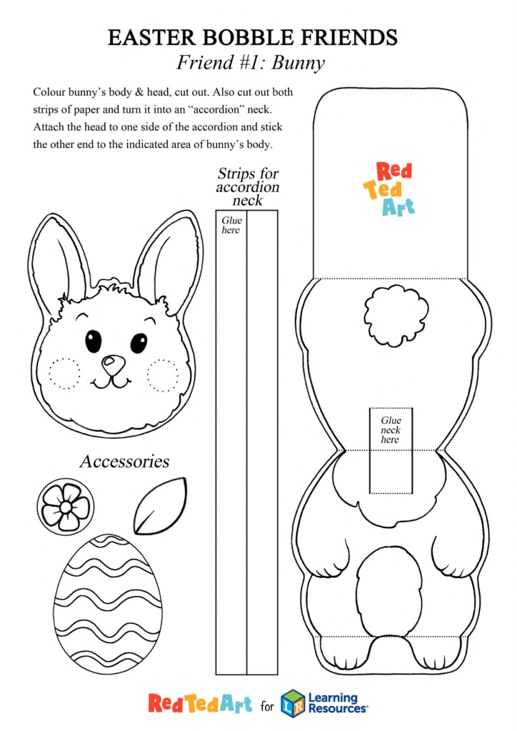 Easter Craft Make A Bunny Crown In 5 Steps With Our Free Printable 