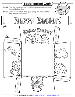 Easter Crafts For Kids Printables