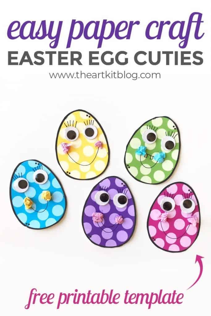 Easter Egg Craft Template Homeschool Printables For Free