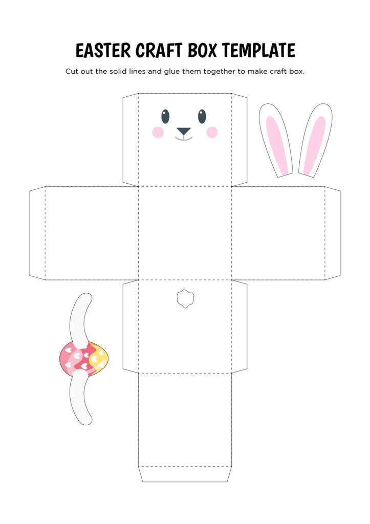 Easter Paper Crafts 10 Free PDF Printables Printablee