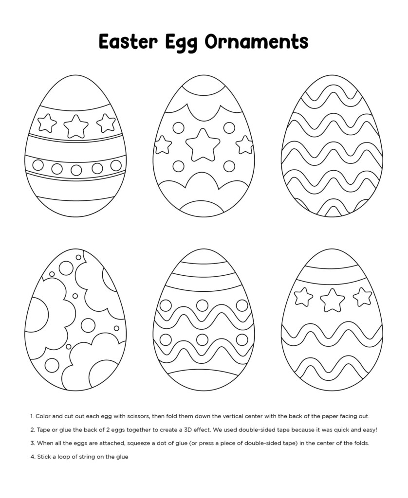 Easter Paper Crafts 10 Free PDF Printables Printablee