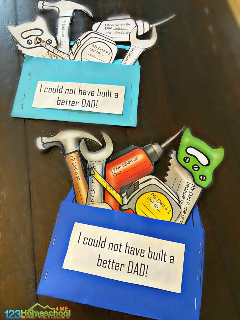 Easy Printable Fathers Day Crafts