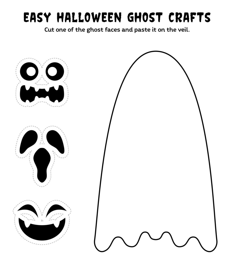 Easy Printable Halloween Crafts For Kids