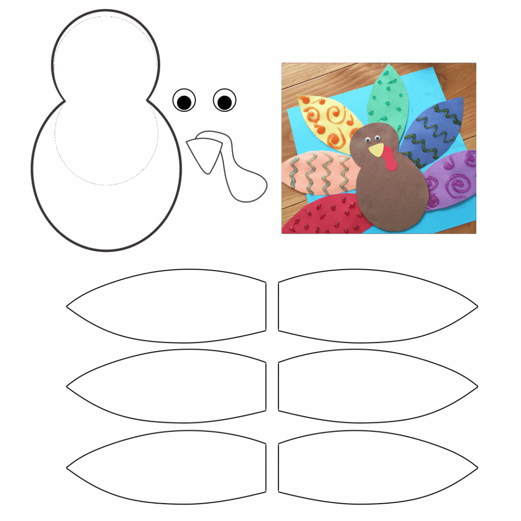 Easy Thanksgiving Crafts For Kids 13 Free PDF Printables Printablee 