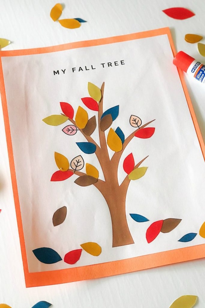 Fall Tree Craft For Young Kids Free Printable The Best Of This Life