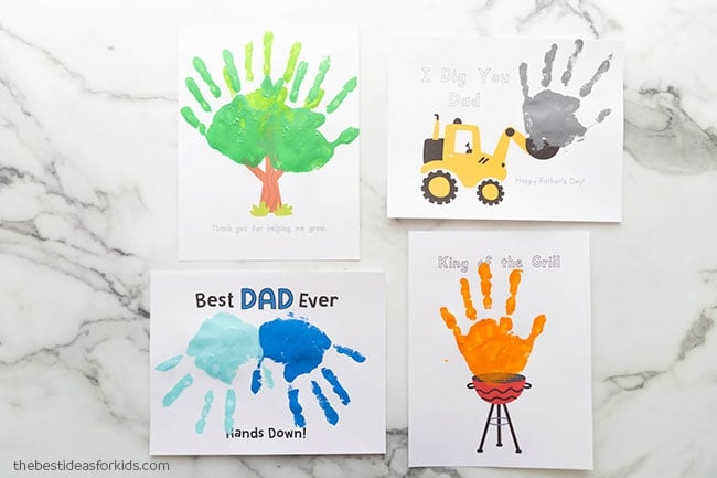 Father s Day Handprint Printables The Best Ideas For Kids