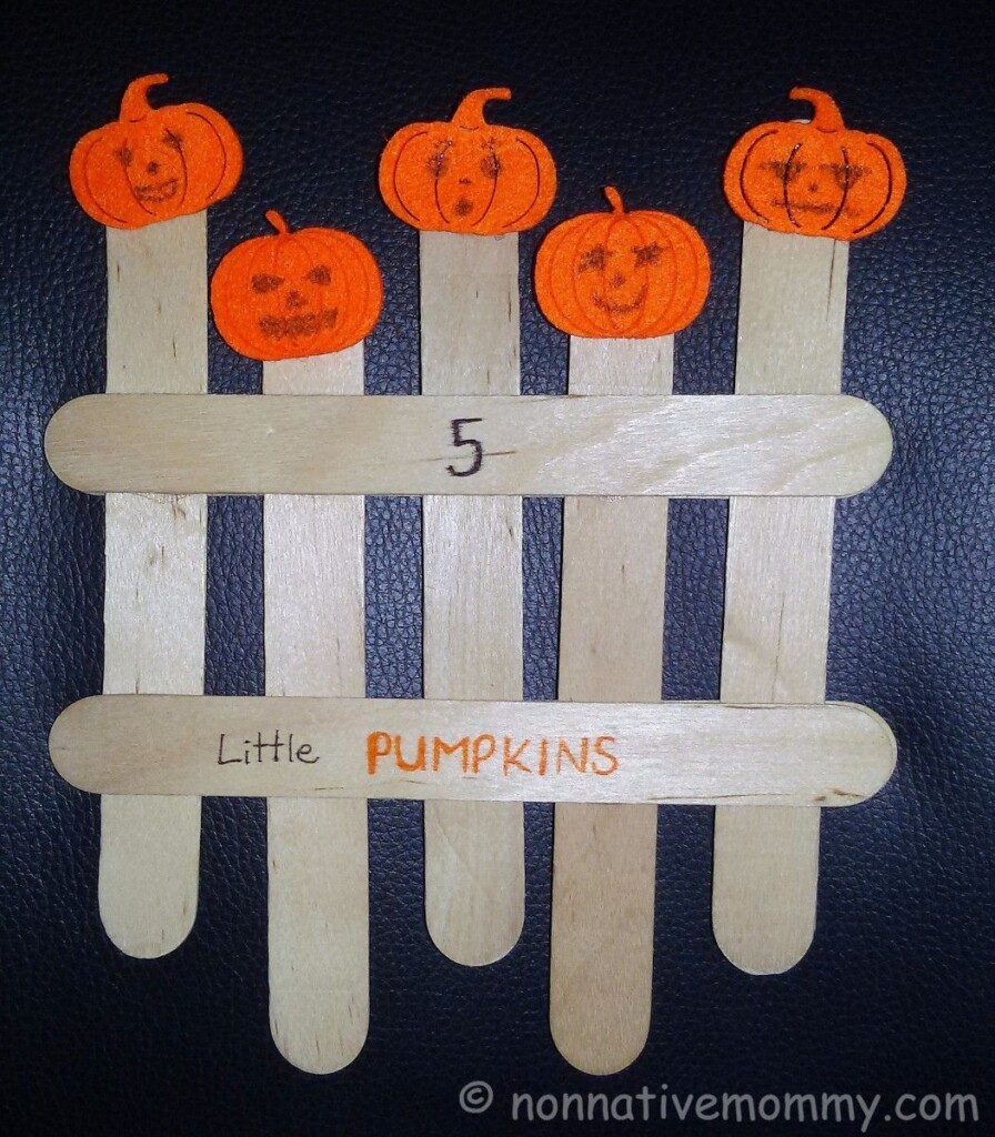 Five Little Pumpkins Printable Activity Artofit