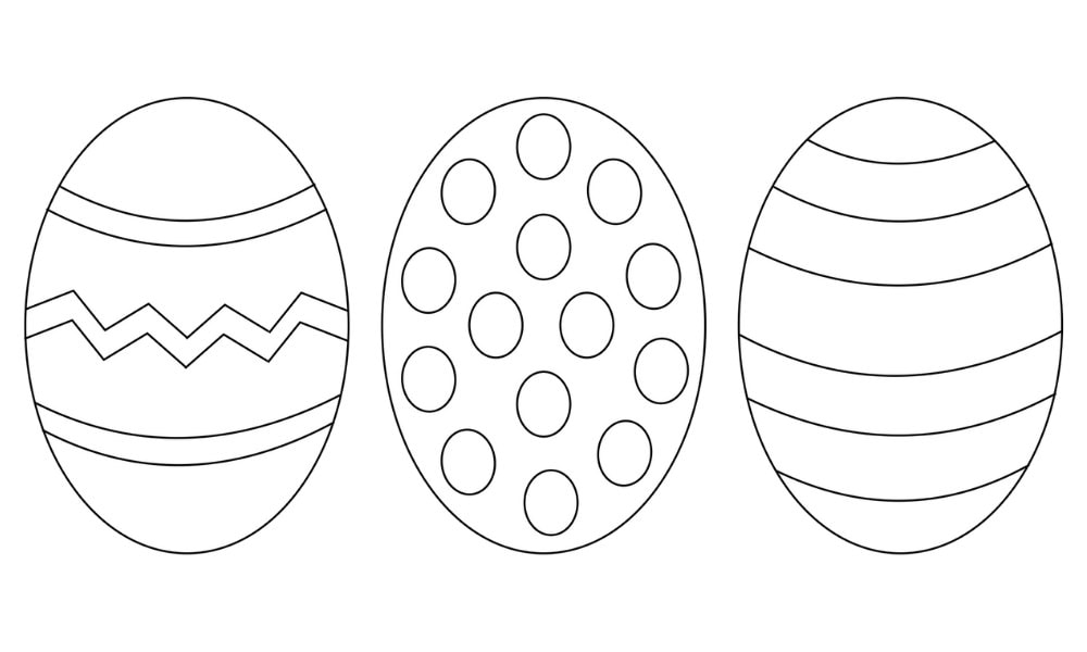 Free Easter Egg Template 8 Easy Crafts The Craft at Home Family