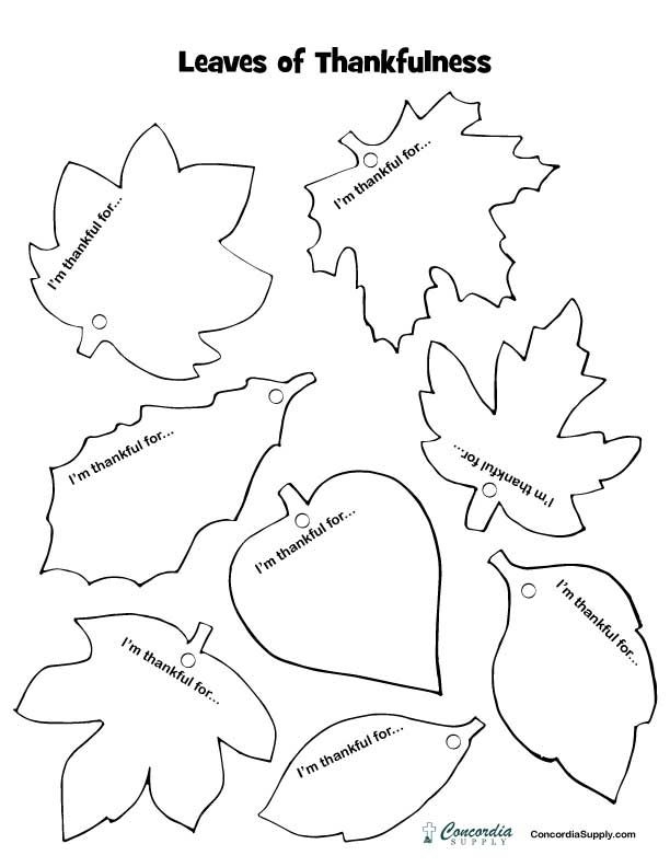 Free Fall Craft Printables For Kids