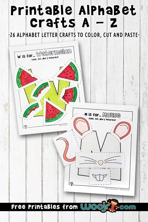 Free Printable Alphabet Letters For Crafts
