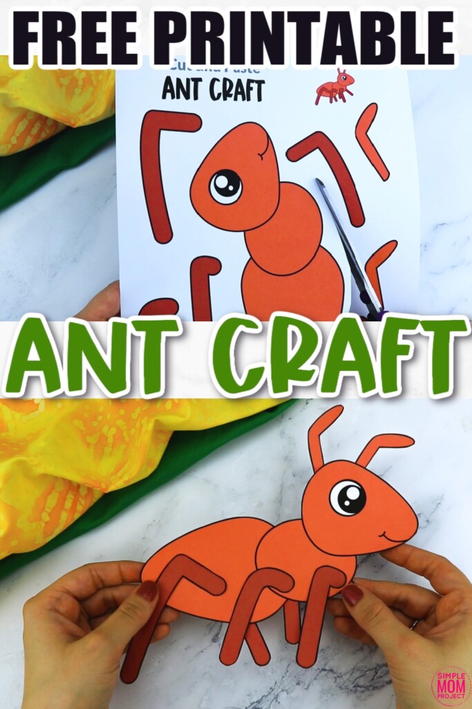 Free Printable Ant Craft Template Simple Mom Project