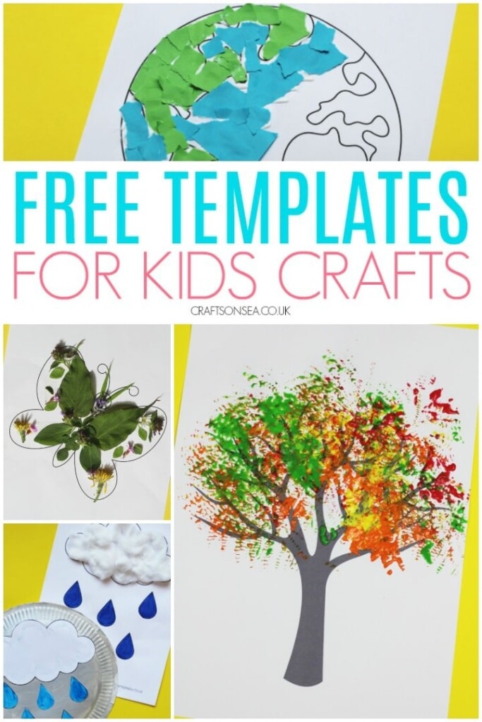 Free Printable Arts And Crafts Worksheets PDF Creative Activities For 