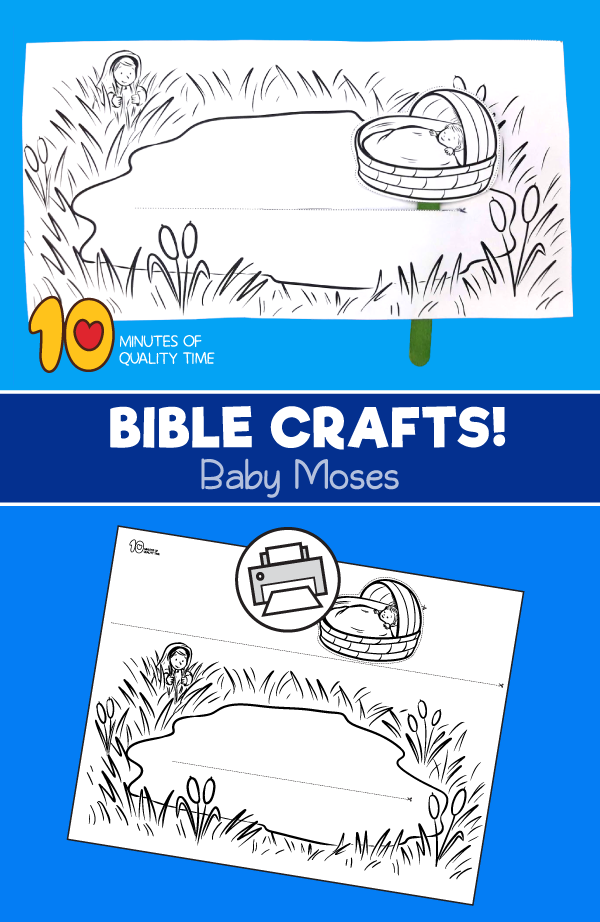 Free Printable Baby Moses Craft