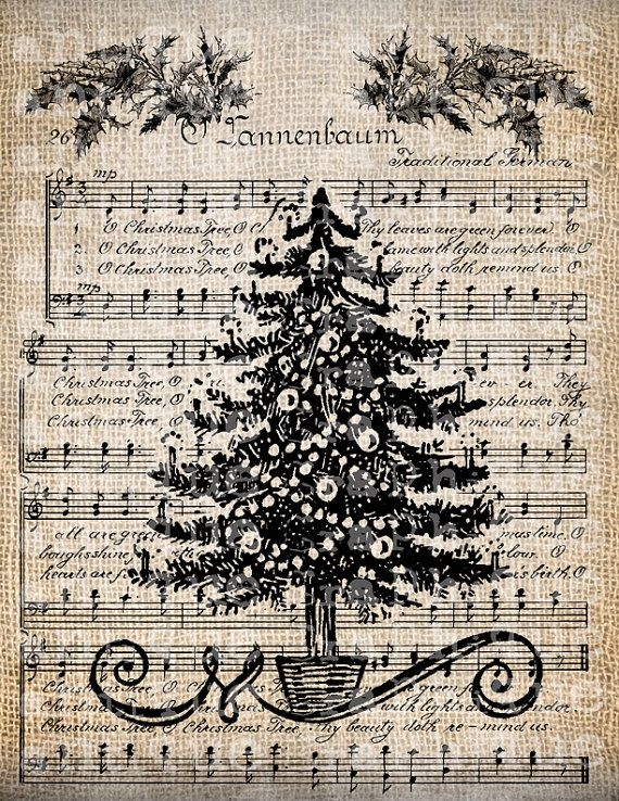 Free Printable Christmas Sheet Music For Crafts