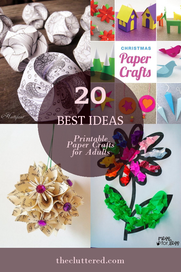Free Printable Crafts For Adults