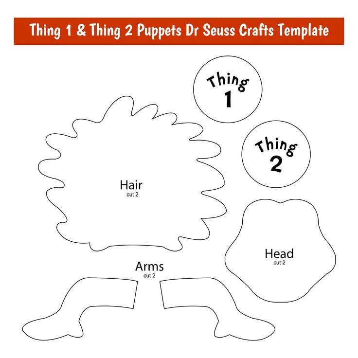 Free Printable Dr Seuss Crafts