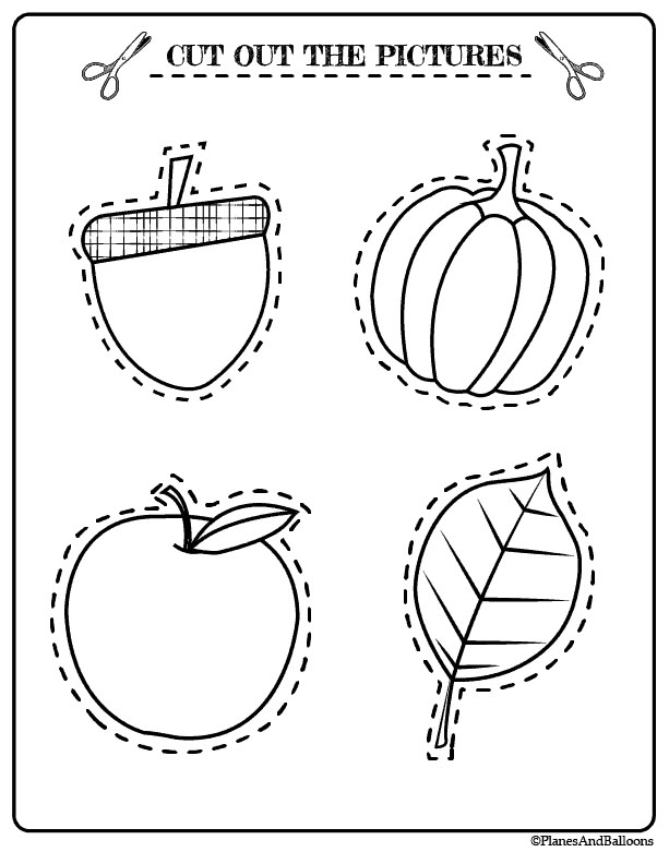 Free Printable Fall Activities For Preschool