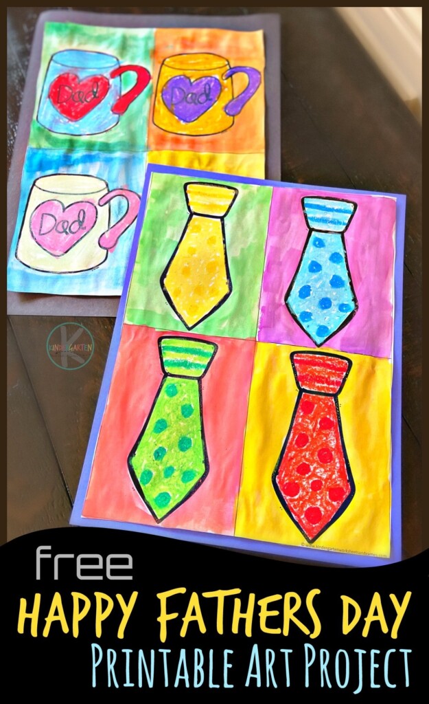 FREE Printable Fathers Day Craft