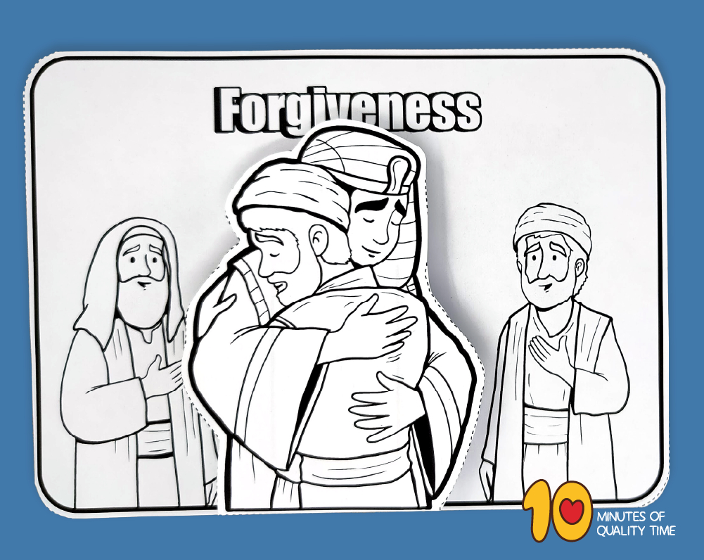 Free Printable Joseph Forgives His Brothers Craft FREE Printable HQ