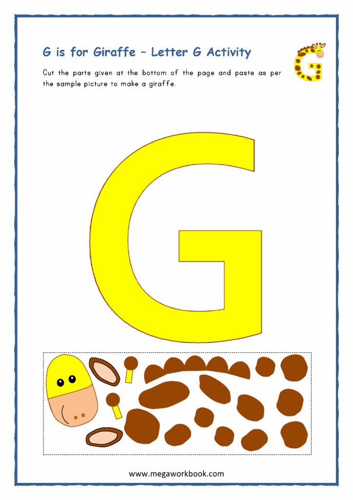 Free Printable Letter G Craft Template Artofit