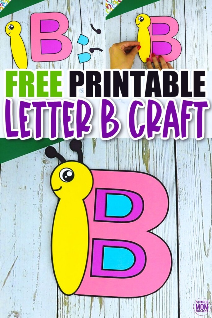 Free Printable Letter M Craft Template Letter B Crafts Free 