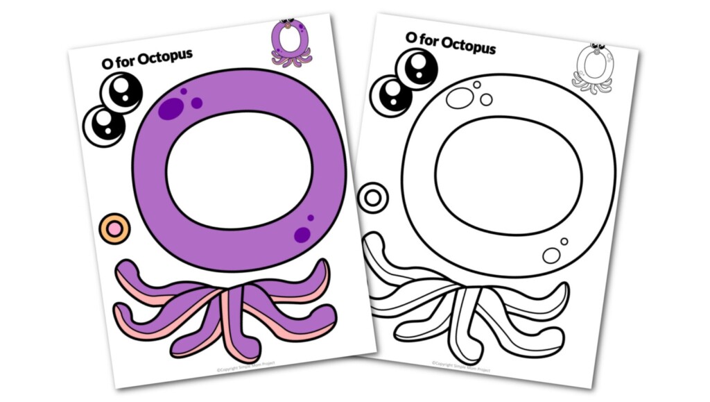 Free Printable Letter O Craft Template Simple Mom Project