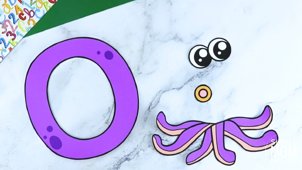 Free Printable Letter O Craft Template Simple Mom Project