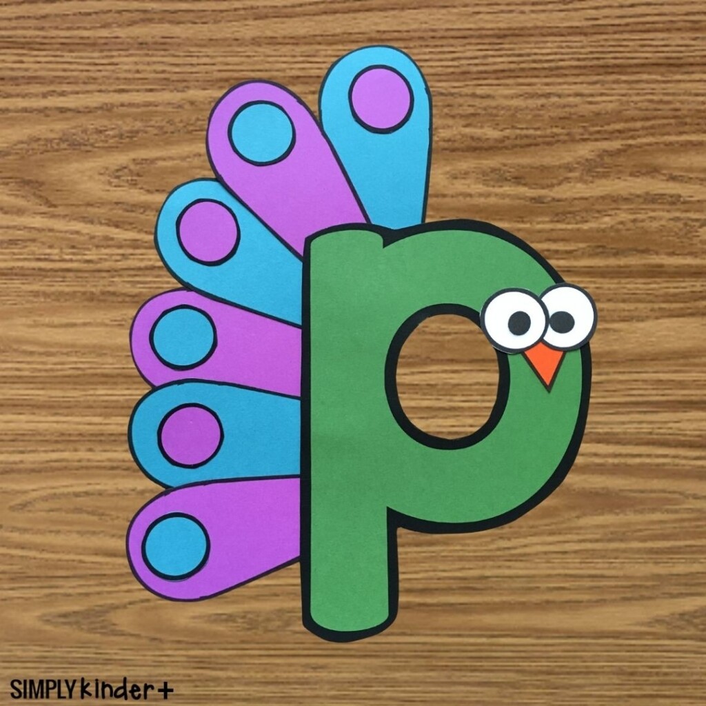 Free Printable Letter P Craft