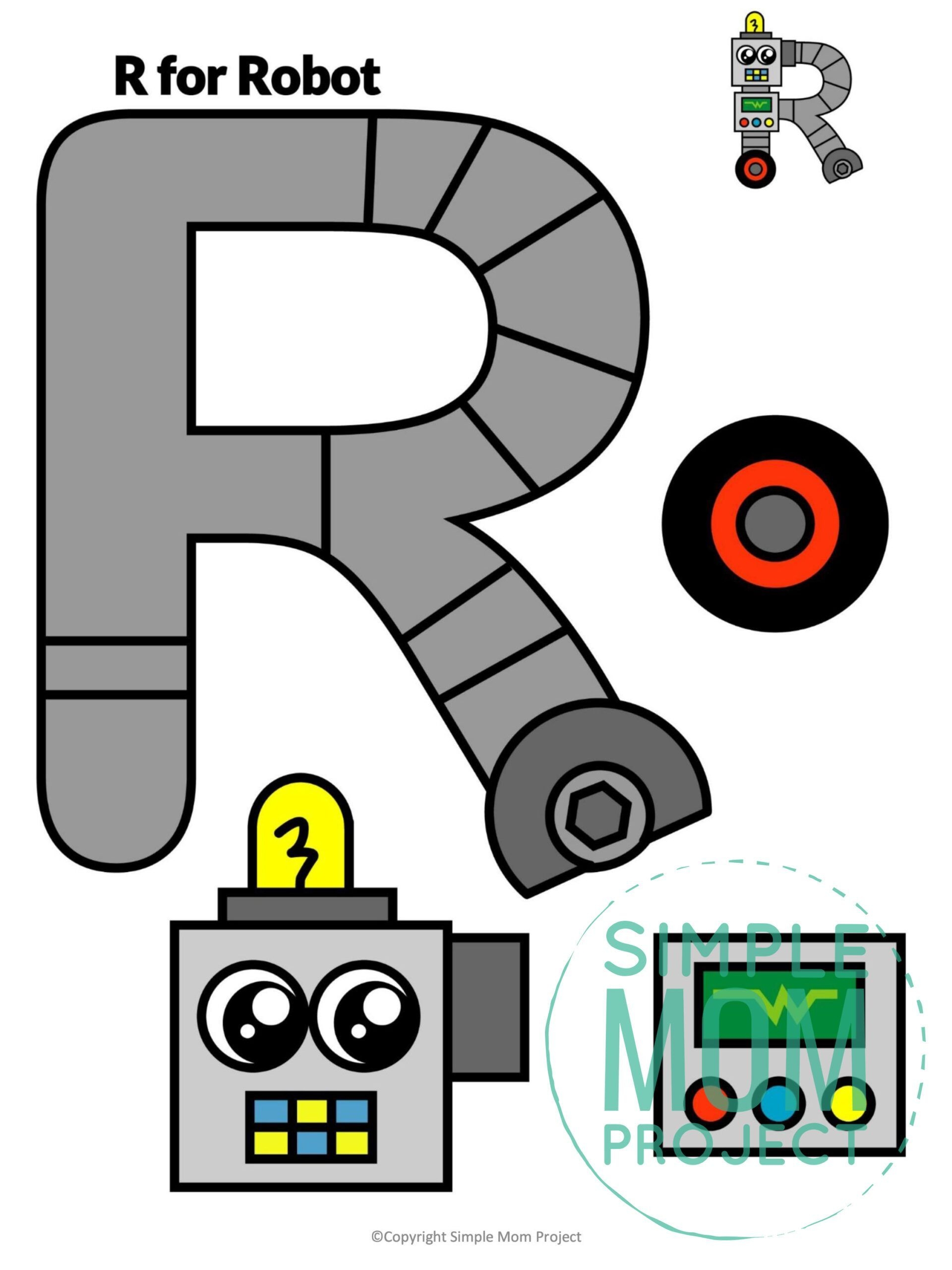 Free Printable Letter R Craft Template Letter R Crafts Letter A
