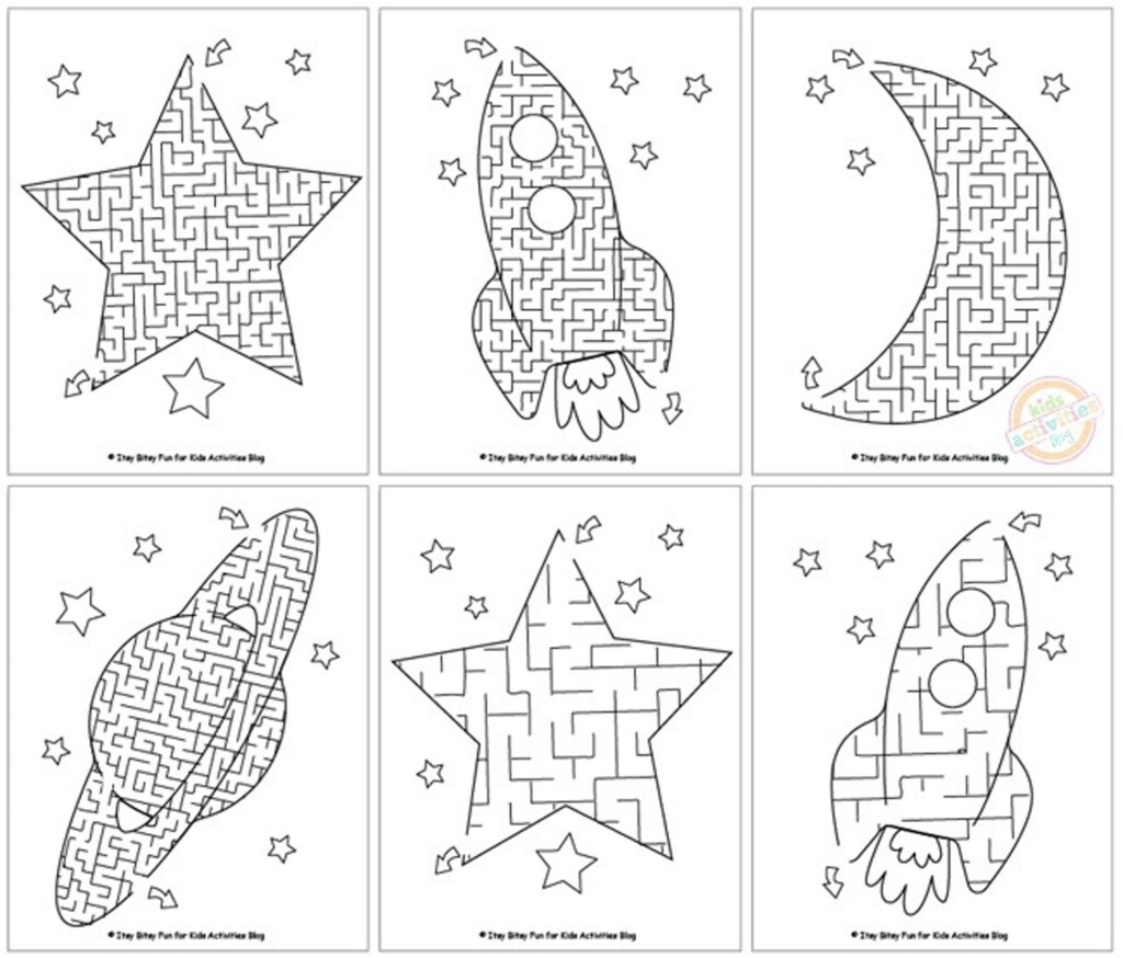 Free Printable Space Activities