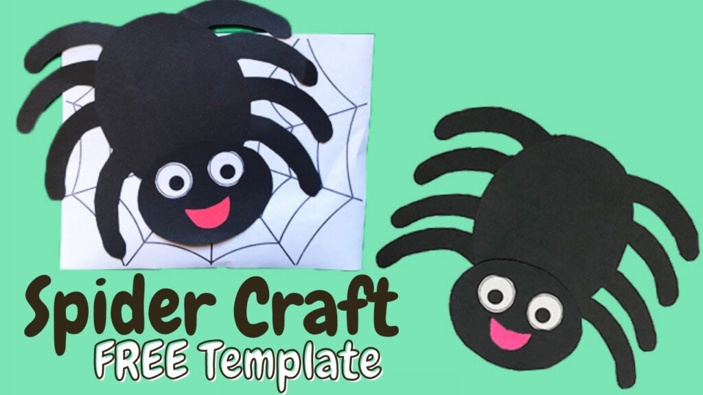 Free Printable Spider Craft Template