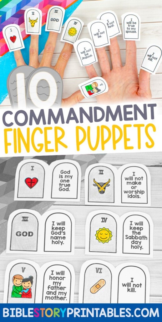 Free Printable Ten Commandments Craft Artofit