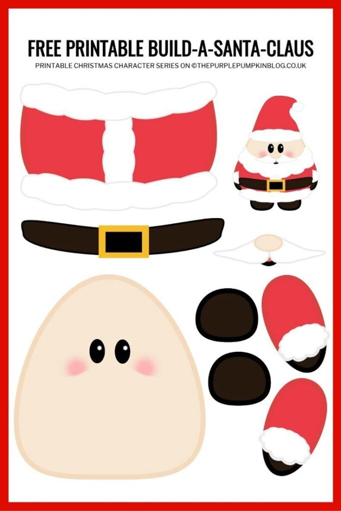 Free Santa Craft Printables