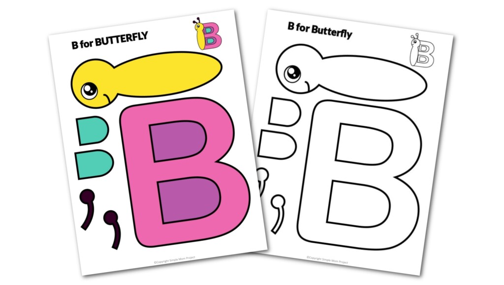 Fun Craft For The Letter B Letter B Crafts Letter A C Vrogue co