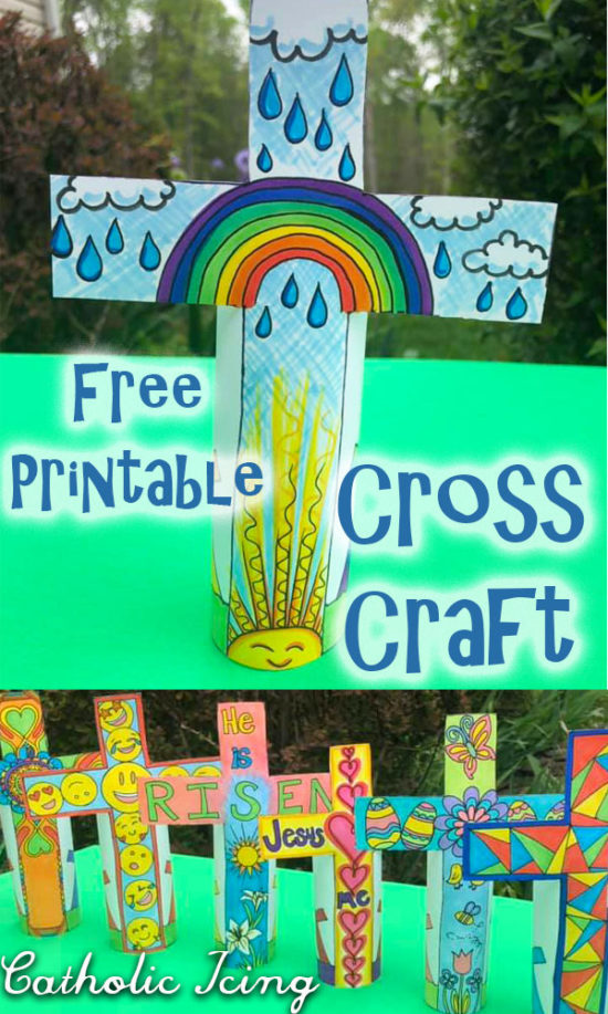 Fun Printable Cross Craft For Kids Happy Crosses Artofit
