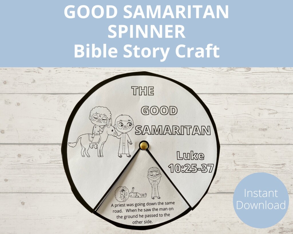 Good Samaritan Craft Sunday School Craft Bible Story Activities 