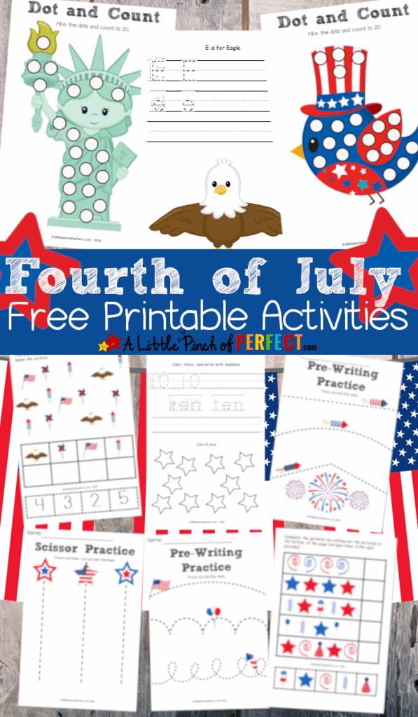 Grab This Free Printable Activity Pack For Loads Of Patriotic Fun With 
