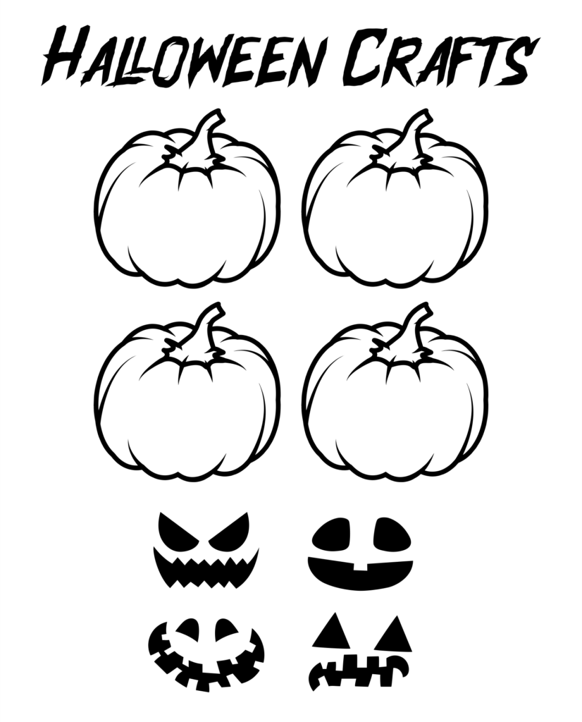 Halloween Crafts For Preschoolers 15 Free PDF Printables Printablee