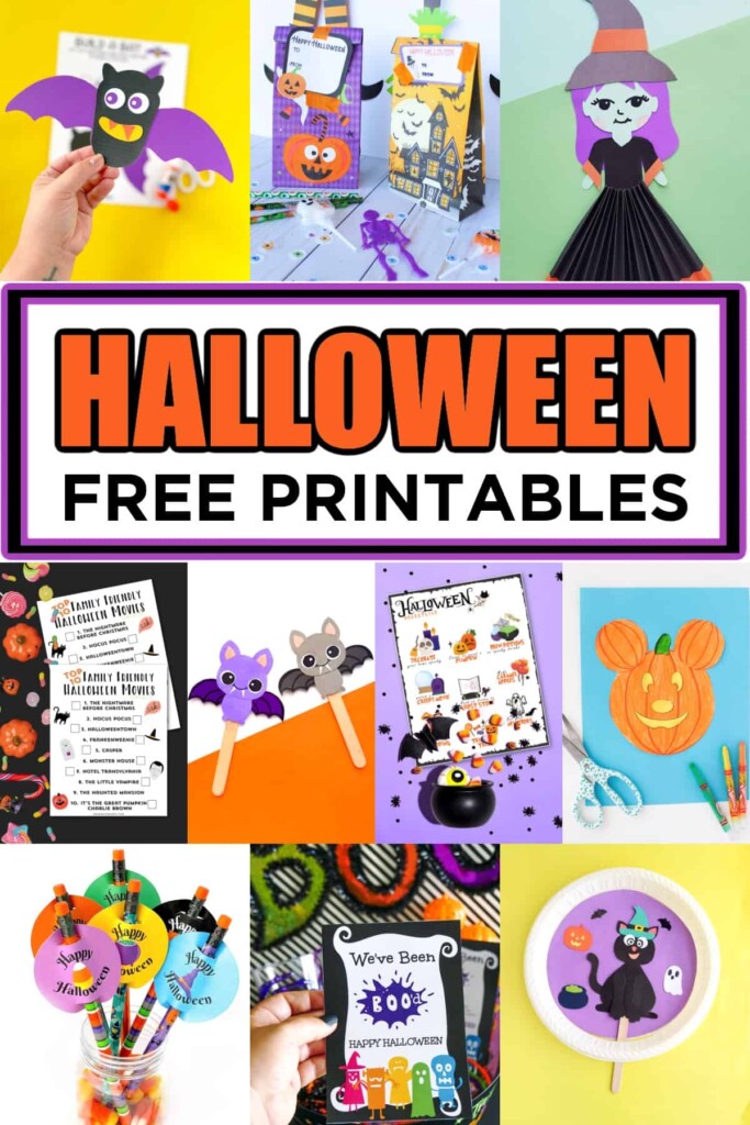 Halloween Crafts Printable