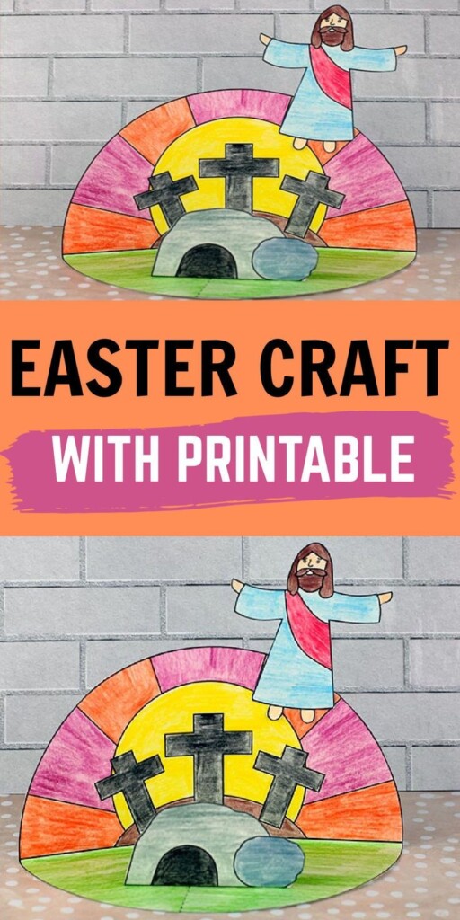 He Is Risen Diorama Craft With Printable Artofit