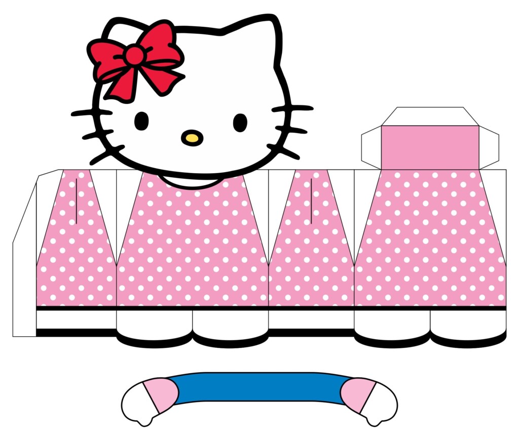 Hello Kitty Paper Crafts 10 Free PDF Printables Printablee