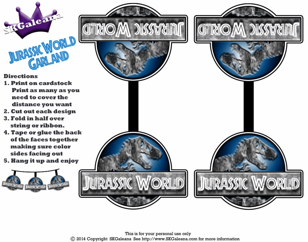Http skgaleana free jurassic world printables activities and 