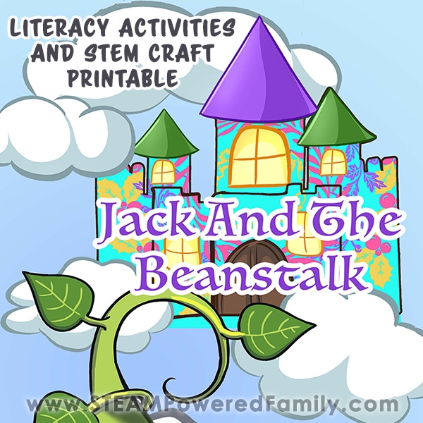 Jack The Beanstalk Printable STEM Craft Literacy Project